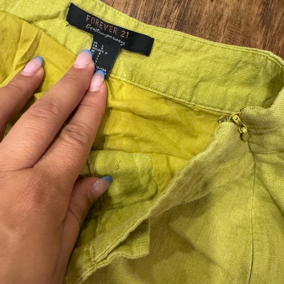 Forever 21 linen matching  Set - Picture 3 of 3